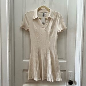H&M Ribbed Polo Dress